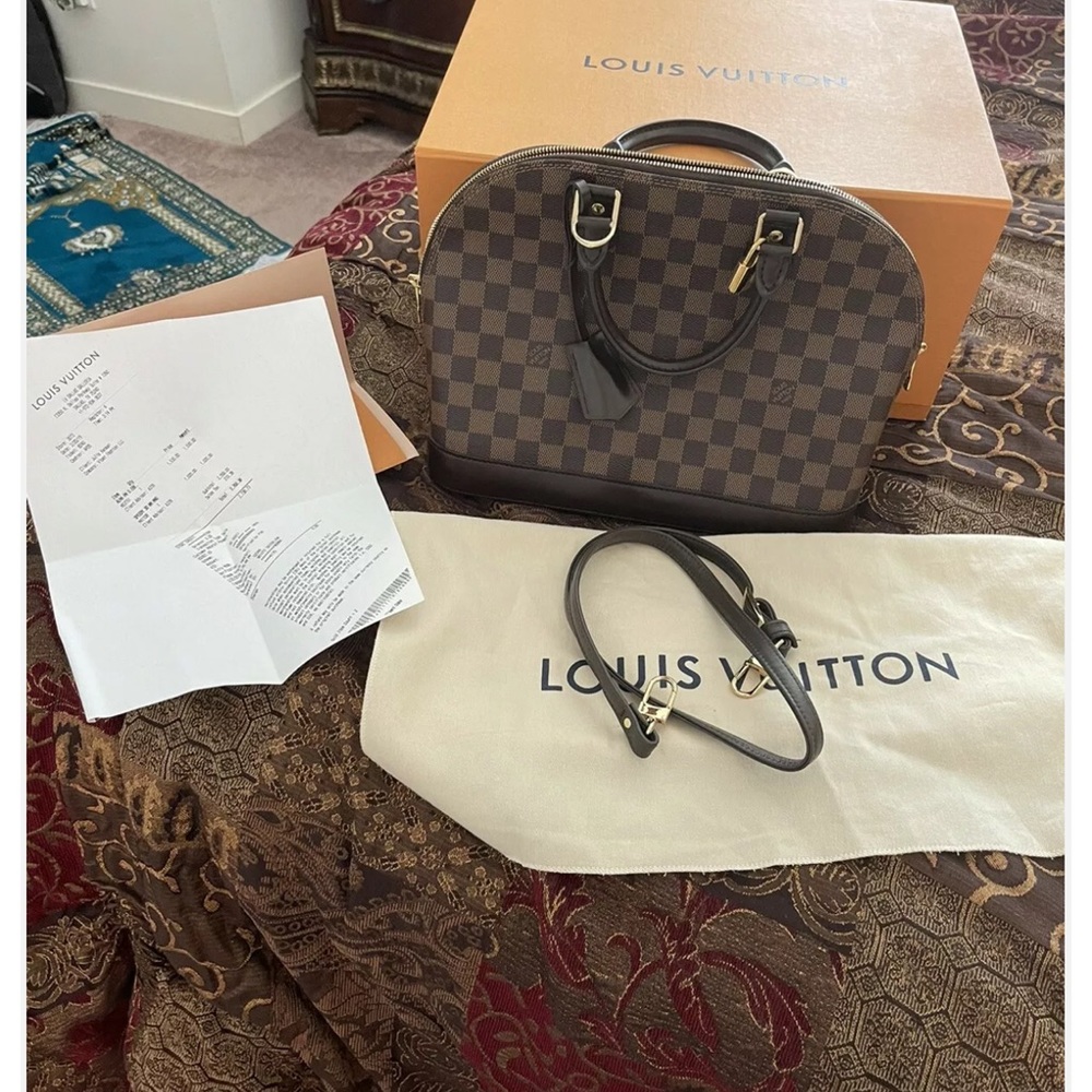 Louis Vuitton Alma Damier Ebene PM